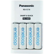 Panasonic"Smart-Quick"Charger4-posAA/AAA+4AA2500mAh,K-KJ16HCD40E