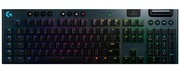 GamingWirelessKeyboardLogitechG915,Mechanical,Ultrathin,GLTactile,Aluminum,Mediaсontrols,Volumeroller,RGB,2.4GHz+BT,EN,Black