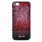 JustCavalliTPUcoveriPhone4/4s"macroleopard"red