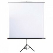 SoparTripodScreen155x155cm,"Junior"-series(88"),1:1,5Kg,DoubleWhite/Silver