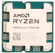 AMDRyzen™97900X3D,SocketAM5,4.4-5.6GHz(12C/24T),12MBL2+128MBL3Cache,AMDRadeon™Graphics,AMD3DV-Cachetechnology,5nm120W,Zen4,Unlocked,tray