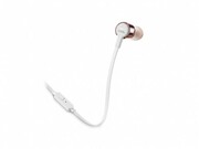 JBLT210/In-earheadphoneswithmicrophone,Dynamicdriver8.7mm,Frequencyresponse20Hz-20kHz,1-buttonremotewithmicrophone,JBLPureBasssound,Tangle-freeflatcable,3.5mmjack,RoseGold