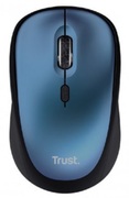 TrustYvi+EcoWirelessSilentMouse-Blue,8m2.4GHz,Microreceiver,800-1600dpi,4button,AAbattery,USB