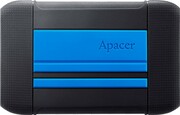 1.0TB(USB3.1)2.5"ApacerAC633Military-GradeShockproofHardDrive,Black-Blue(AP1TBAC633U-1)