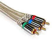 PhilipsSWV3565ComponentVideocable,cablelenght2,0m,24kgold-platedandcolor-codedconnectors.