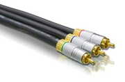 PhilipsSWV6350ComponentVideocabel,cablelength1,5m,100%aluminiumshielding,splitcenterpin,FPEDielectric,99,97%Oxygen-FreeCopper(OFC)