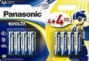 Panasonic"EVOLTA"AABlister*8,Alkaline,LR6EGE/8B2F