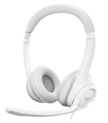 LogitechUSBHeadsetH390,Noise-cancelingMicrophone,Headset:20–20,000Hz,Microphone:100–10,000Hz,In-lineaudiocontrols,USB,OFF-WHITE