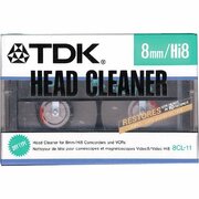 TDK8CL-118mm/Hi8HeadCleaner