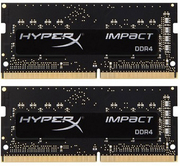 32GB(Kitof2*16GB)DDR4-2666SODIMMKingstonHyperX®Impact,(DualChannelKit),PC21300,CL16,1.2V