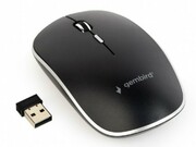 GembirdMUSW-4B-01,WirelessOpticalMouse,2.4GHz,4-button,800/1200/1600dpi,NanoReciver,USB,Black