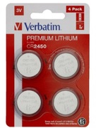 VerbatimLithiumBatteryCR24503V,4Pack