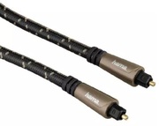 Hama123313AudioOpticalFibreCable,ODTplug(Toslink),metal,1.5m