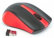 OmegaOM0419RMousewireless2,4GHz1000DPInanousbreceiverblack/red[41795]