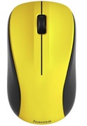 Hama173023"MW-300V2"Optical3-ButtonWirelessMouse,Quiet,USBReceiver,yellow