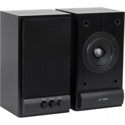 Speakers2.0F&DR215,6W(2x3W),RCAx2,AUX,Wooden,Black
