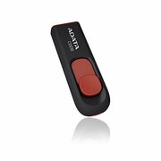 ФлешкаADATAC008,32GB,USB2.0,Black-Red