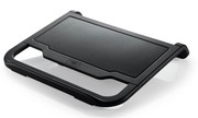 NotebookCoolingPadDEEPCOOLN200,upto15.6",120mm,1000rpm,<22.7dBA,42.4CFM,bigareaaluminummesh,Black