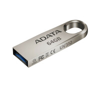 ФлешкаADATAUV310,64GB,USB3.0,Silver,MetalCase