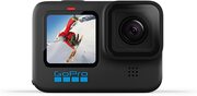 ActionCameraGoProHERO10Black+mSDCard32GB,Photo-VideoResolutions:23MP/5.3K60+4K120,8xslow-motion,waterproof10m,voicecontrol,3xmicrophones,hypersmooth4.0,Livestreaming,TimeLapse,HDR,GPS,Wi-Fi,Bluetooth,microSD,USB-C,3.5mm,Batt