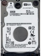2.5"HDD320GBWesternDigitalWD3200LUCTWDAVDrive,5400rpm,16Mb,7mm,SATAII,NP