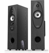 Speakers2.0F&DT-30X,56W(2x28W)Bluetooth4.0,USBreader,FMtuner,1xMicinput,LEDdisplay,remotecontrol,Wooden,(6,5"+4"+1")