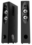 Speakers2.0F&DT-60X,110W(2x55W)Bluetooth4.0,NFC,USBreader,FMtuner,optical,2xMicinput,LEDdisplay,remotecontrol,Wooden,(8"+4"+1")