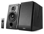 EdifierR1855DBMatteBlack,2.0/RMS70W(2x35W),AudioIn:BluetoothV5.1,RCAx2,PC,AUX,optical,coaxial,remotecontrol,allwooden(4"+3/4")