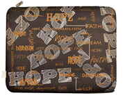 G-CubeGNH-15HBSoHappyTogetherHopeLaptopBag,15-16.4",Size:40*10*31cm,(Brown)