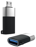 AdapterXOUSBAtoMicro-USB(USB2.0),NB149GBlack