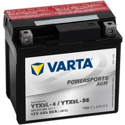 Аккумулятор12V4AH80A(EN)клемы0(114x71x106)YTX5L-BS(YTX5L-4)