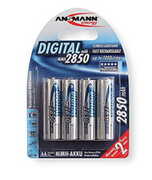 BatteryAnsmannAA,(HR6),1.2V/2850mAH(5035092)4pack