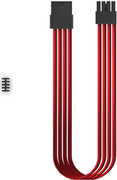 DEEPCOOL"EC300-PCI-E-RD",RED,Extensioncable6/8-pinPCI-E,18AWGfiberwireandahigh-qualityterminal,wirelength300mm