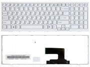 KeyboardSonyVPCEH(EE/EL)w/frameENG/RUWhite