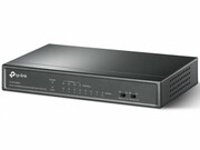 .8-port10/100MTP-LinkPoESwitch,TL-SF1008LP,4xPoEports,41WBudget,SteelCase