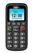 МобильныйтелефонMaxcomMM428BB,Black-Red