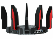Wi-FiAXTri-BandGamingTP-LINKRouter,ArcherGX90,6600Mbps,OFDMA,MU-MIMO,5xGbitPorts,USB