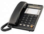 ТелефонPanasonicKX-TS2365UAB,Black,LCD,Sp-Phone