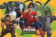 TreflPuzzles-"260"-Spider-maninaction/DisneyMarvel