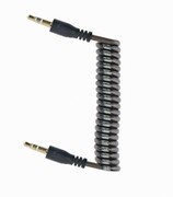Audiocable3.5mm-1.8m-CablexpertCCA-405-6,3.5mmstereospiralaudiocableplugto3.5mmstereoplug,1.8metercable