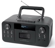 MUSEM-182DB,CassetteRecorder,TunerFM,Bluetooth,CD,LCD,Black
