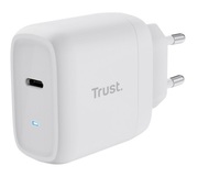 TrustMaxo65WUniversalUSB-CCharger,ChargingtechnologyUSB-C,USBPD3.0+PPS,output(5,9,12,15,20V;max3A),withincluded2mUSB-Ccable,White
