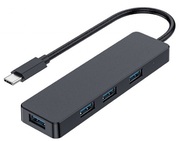 USB3.0Hub4-portwithswitches,GembirdUHB-U3P4-01,Black