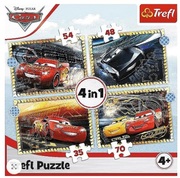 TreflPuzzles-4in1-Ready,steady,go!/DisneyCars3