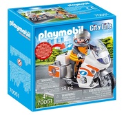 PlaymobilEmergencyMotorbikePM70051