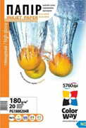 ColorWayHighGlossyPhotoPaper4R,180g,20pcs(PG1800204R)