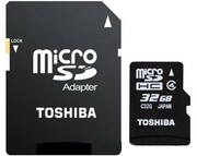 MicroSDHCToshiba32GbClass4w/ocase+adapter,SD-C32GJ(6A