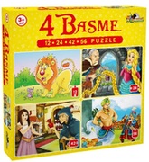 Puzzle-4Basme(12,24,42,56piese)
