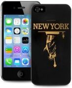 HappinessProtectivecoverforiPhone4/4S"City-newyork",blackwithgolddrawing