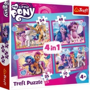 TreflPuzzles-4in1-ColorfulPonies/HasbroMyLittlePonyMovie2021
